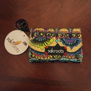 Sakroots Boho Vinyl Wallet NWT